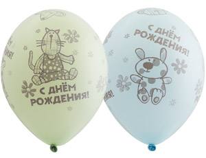 B14"/35см с Рис. СДР Зверюшки-игрушки, 5ст, паст, асс, 25шт.