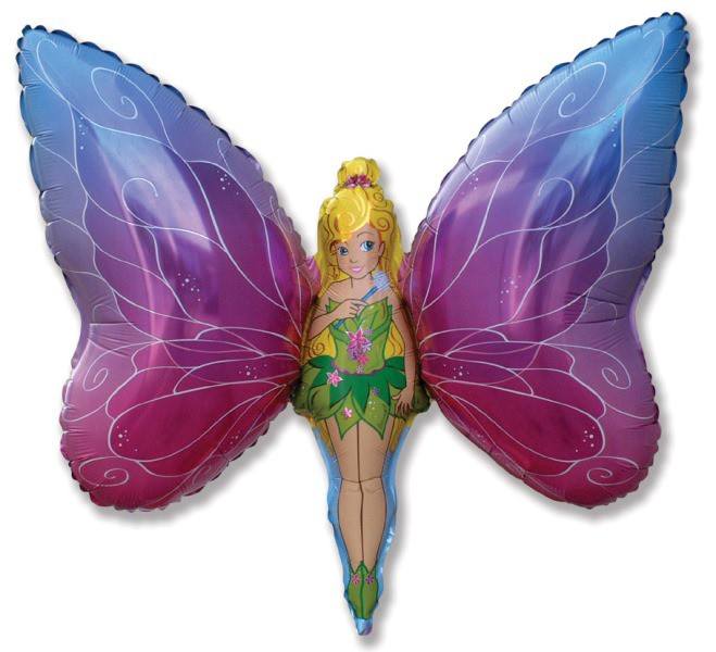 F Фигура Девочка Бабочка / Lady Butterfly, 38"/69*97см