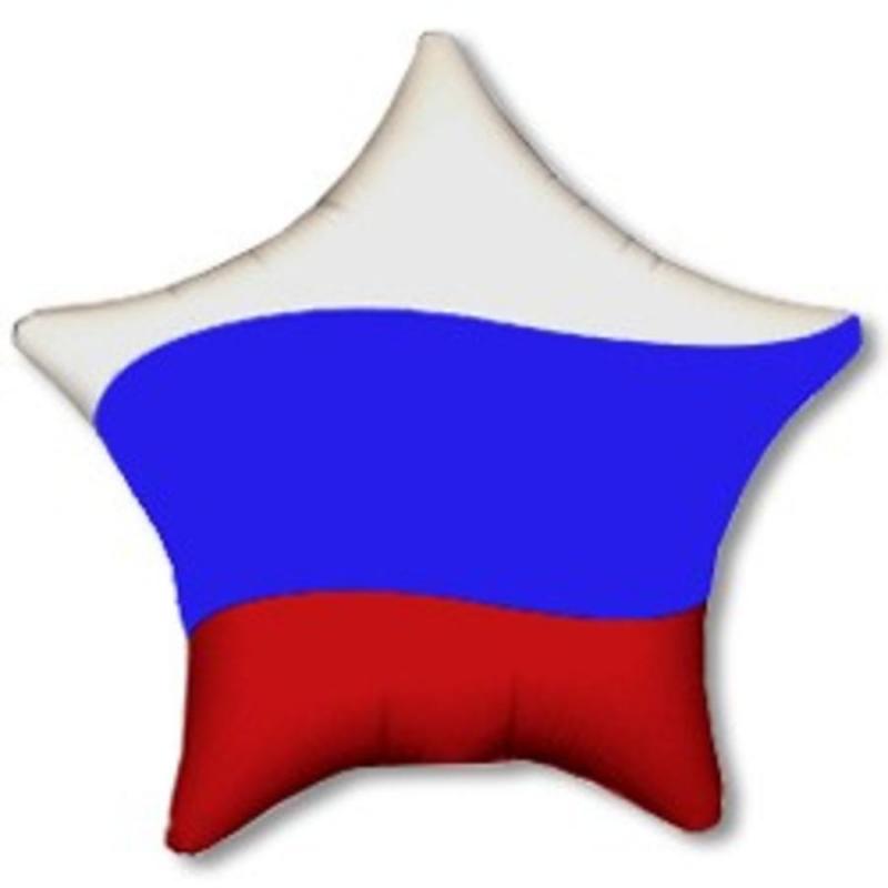 F09"/23см Звезда Триколор России / Эксклюзив.