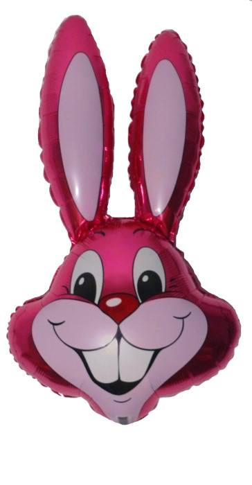 F Фигура Голова Кролик Фуксия, 35''/89см /307115