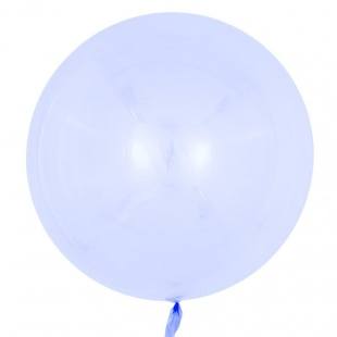 CN 3D СФЕРА Б/РИС, Deco Bubble, Кристалл Сиреневый, 18''/45см 