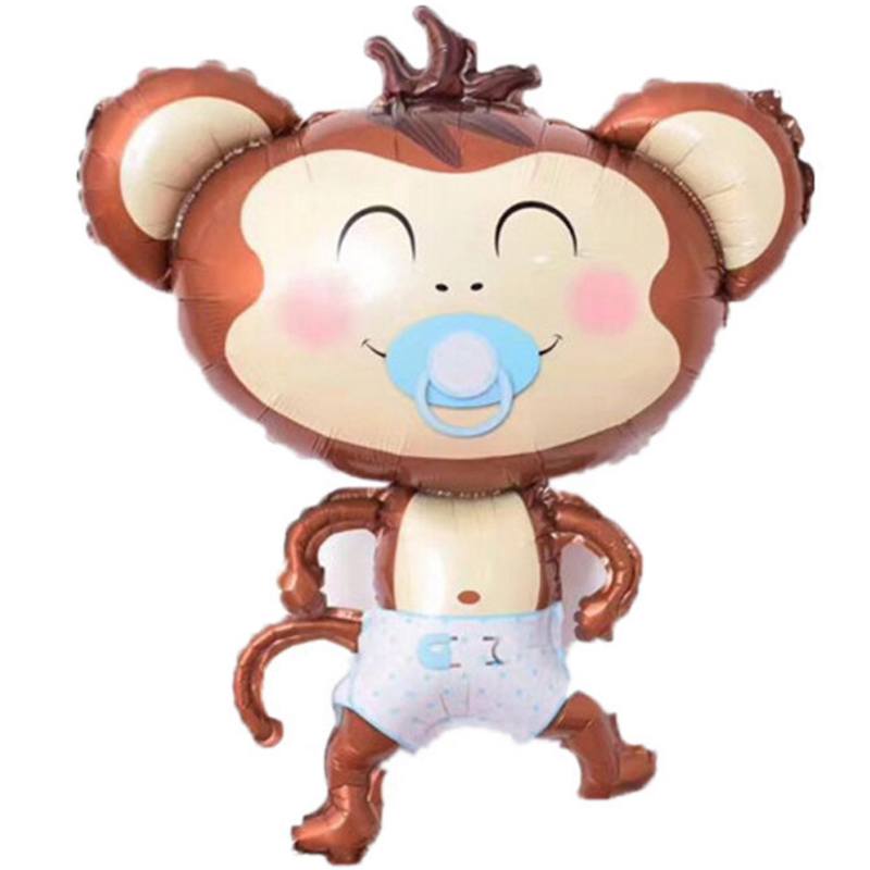 CN Фигура Обезьянка с соской (мальчик), 39''/99см