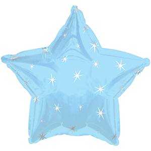 CT18"/45см Звезда Звезды искры, Голубой