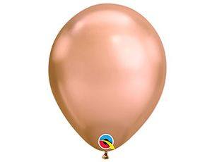Q11"/28см Хром РОЗОВОЕ ЗОЛОТО (Rose Gold), 1шт