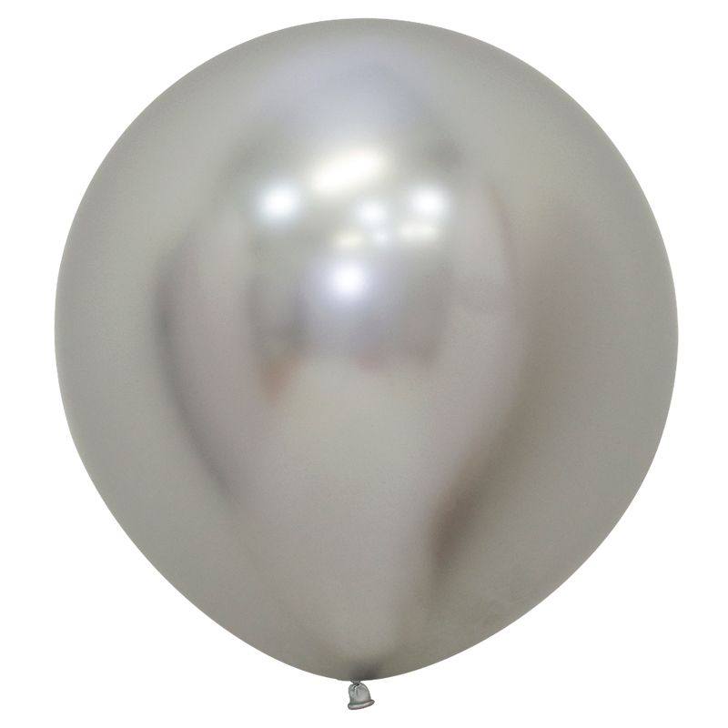 S24"/60 см Рефлекс Серебро (Зеркальные шары), 1шт /224981