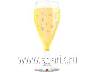 Q Фигура Бокал шампанского, 39"