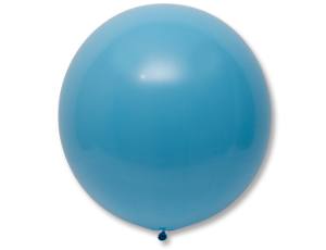 Э24"/60см Пастель Стандарт Бирюзовый (Powder Blue), 1шт