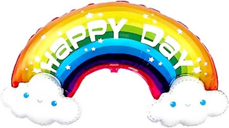F Фигура СДР Радуга в облаках, Happy Day, 39''/99см