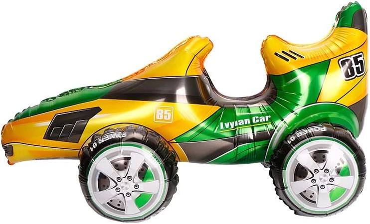 CN Фигура Гоночная машина, Зеленый (под воздух), 24''/61см 