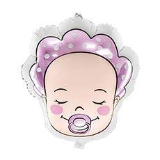 PD Фигура Голова Малыш BABY GIRL, 18"/45*40см