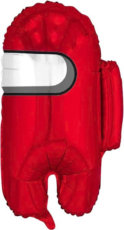 AG Фигура Космонавтик, Красный, 26"/ 66см