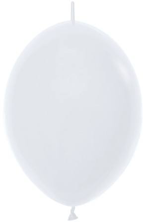 S12"/30см Шар Linking Пастель Белый (White), 50шт