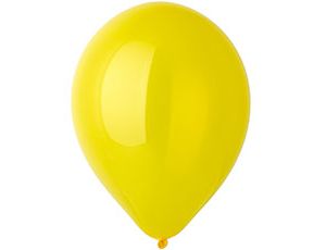 Э12"/30см Кристалл ЖЕЛТЫЙ (Yellow Sunshine), 50шт