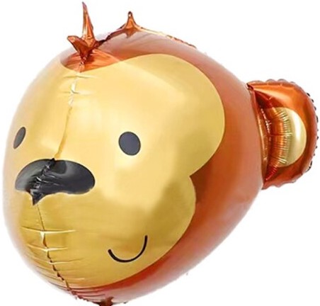 CN Фигура Голова 3D, Обезьяна Мартышка, 24''/61см
