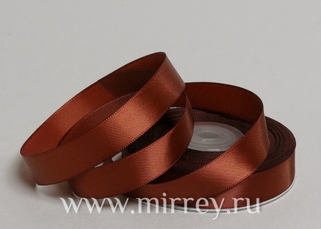 Лента Атлас Капучино 1,5см*22,86м.
