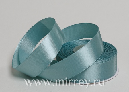 Лента Атлас Полынь 2,5см*22,85м.