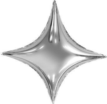 AG37''/94 см Звезда 4х-конечная, Сириус, Серебро