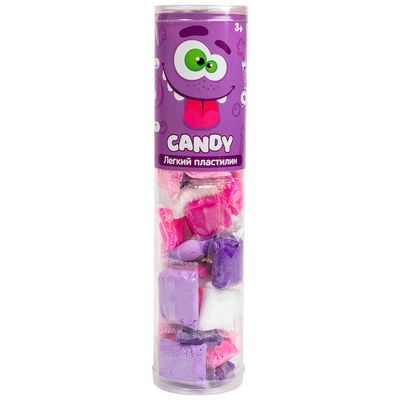 Пластилин Легкий, Crazy Clay, набор Candy (max), 72 г.