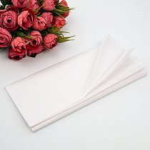Бумага Тишью Белый перламутр, (уп.10шт), 50*66см,