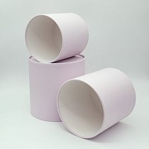 Коробка Цилиндр без крышки Лилия, 14*14*14см