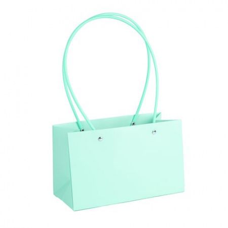 Сумка-кашпо для цветов Прямоугольник Светло-голубой, 22*10,5*13,5см