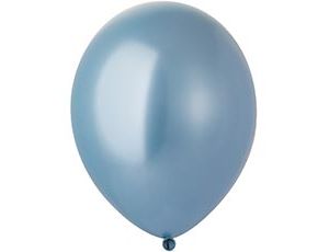 B14"/36см Хром СИНИЙ СВЕТЛЫЙ (Glossy Light Blue), 50шт