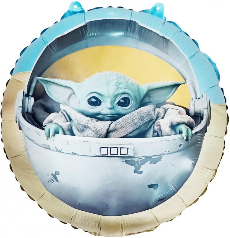 CN 18"/45см Круг Малыш Инопланетянин, 1 шт. в уп.,
