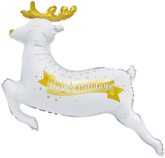 CN Фигура Олень Новогодний, 45''/114см