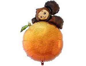 CN Фигура Чебурашка на апельсине 