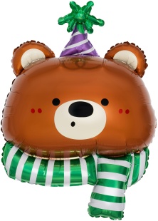 CN Фигура Голова Мишка в колпачке, 38''/97см