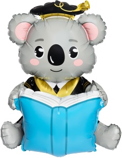 CN 3D Фигура Коала Выпускник, 1 шт. (под воздух), 37''/94см 