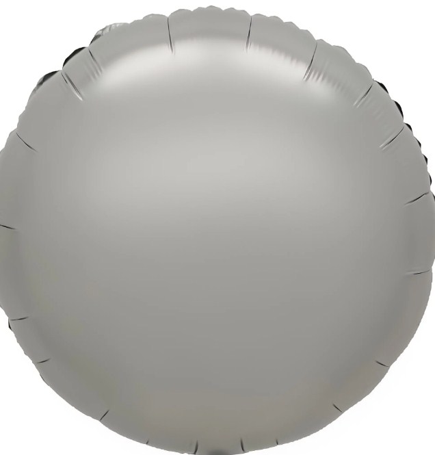 CN18''/46см Круг Серебро, Сатин,