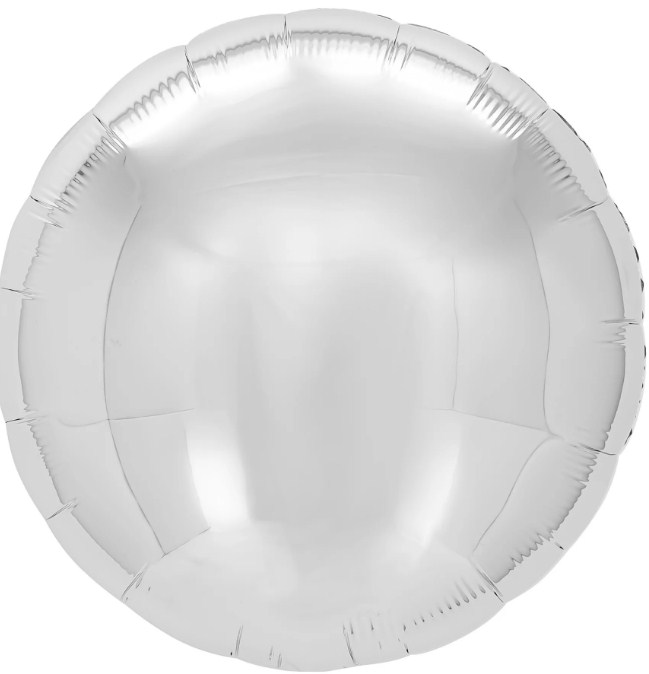 CN18''/46см Круг Серебро, Металлик,